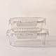 Ribbed pattern food container